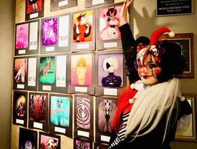 Student art exhibit