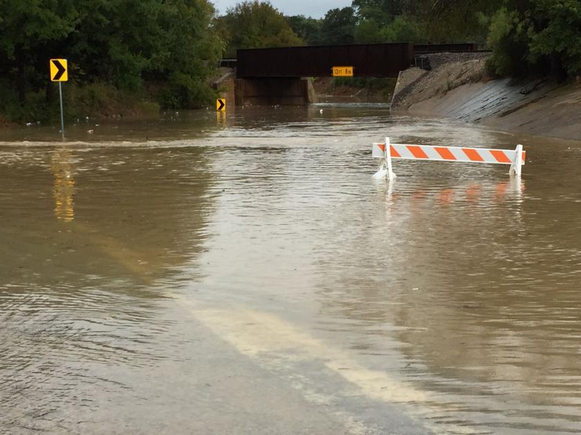 Several Temple streets closed from flooding, city says
