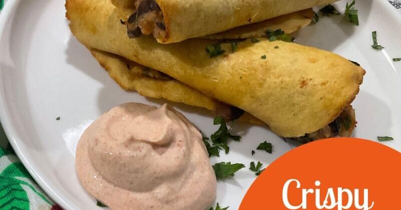 Recipe: Add a little crunch to dinner with these kid-friendly crab taquitos - Vimarsana News