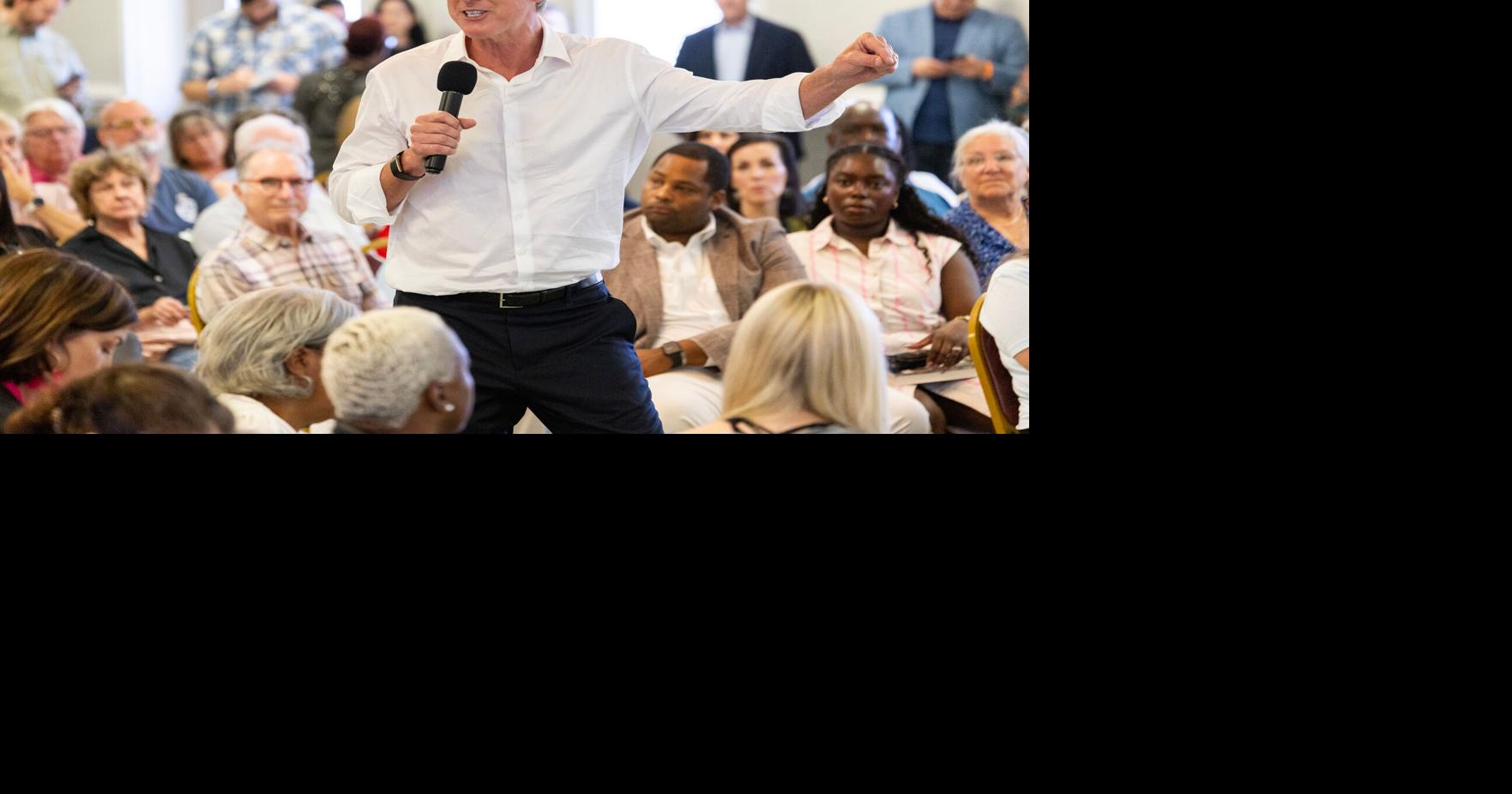 California made Gavin Newsom famous. Will it drag down his 2028 presidential ambitions? Gavin Newsom's secret is no secret here in South Carolina By STEVE PEOPLES - AP National Politics Writer Sep 5, 2026 14 mins ago