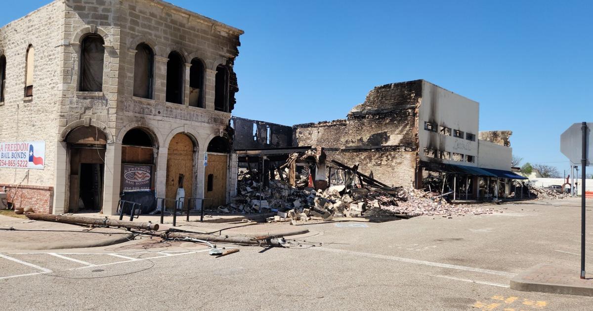 Gatesville still reeling after fire devastates beloved downtown businesses
