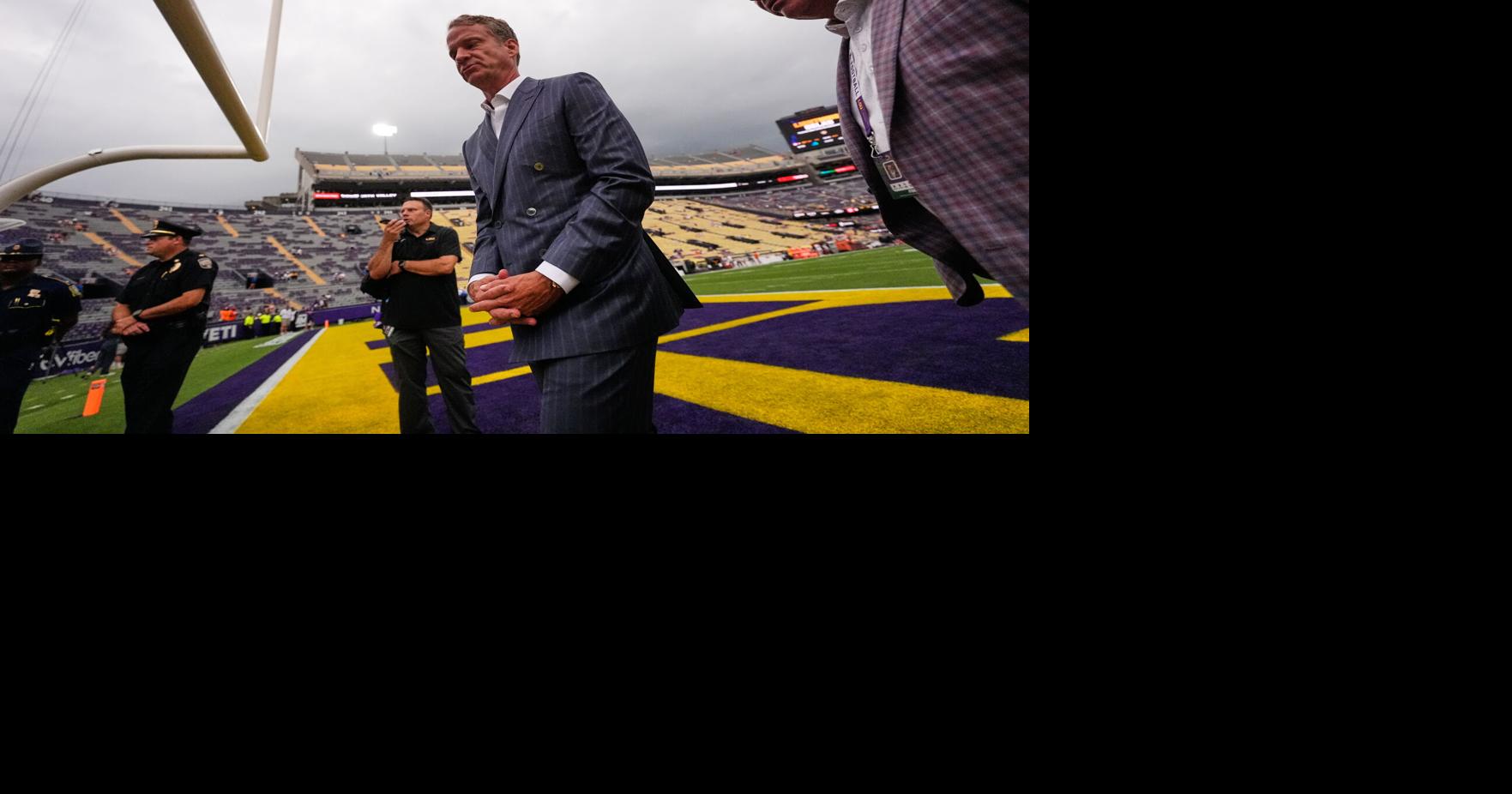 SEC presidents and chancellors meet without voting on LSU's membership Southeastern Conference leaders have met by video conference without holding a vote on LSU's membership By BRETT MARTEL - AP Sports Writer Sep 10, 2026 22 mins ago