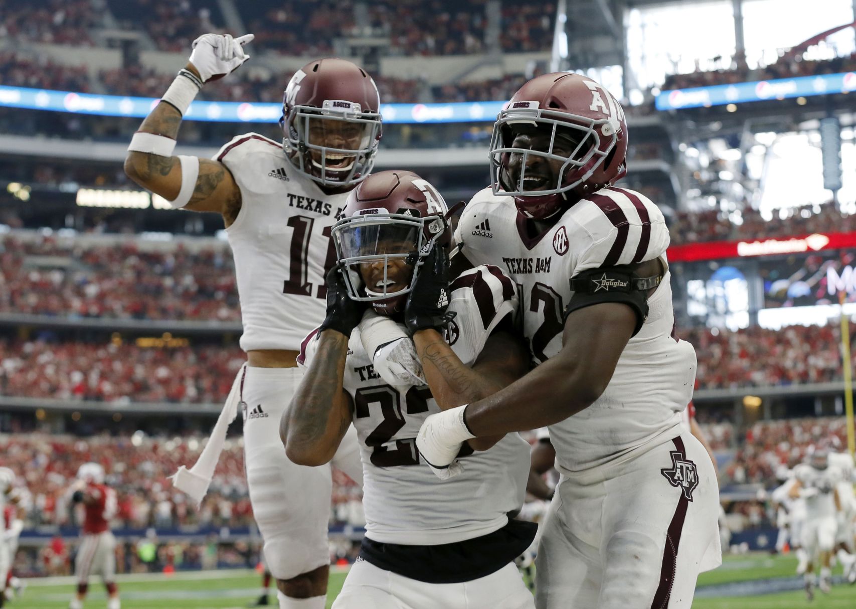 Officiating mistake robs Texas A&M of long touchdown run Officiating mistake robs Texas A&M of long touchdown run
