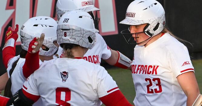 NC State softball sinks Pirates in 11-5 victory
