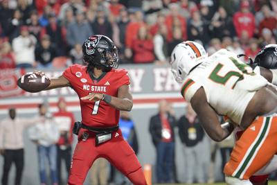 NC State football shuts down Hurricanes, defense dominates in 20-6 win ...