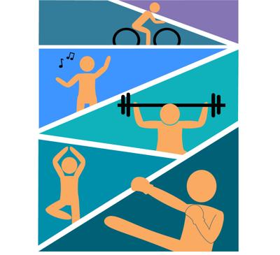 Group Fitness Graphic
