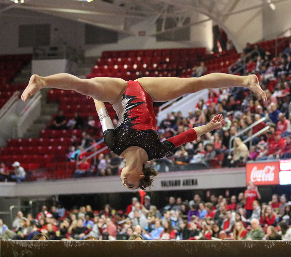 State Gymnastics Posts 195.450 in Dual Meet at Pitt&#8232; - NC State  University Athletics