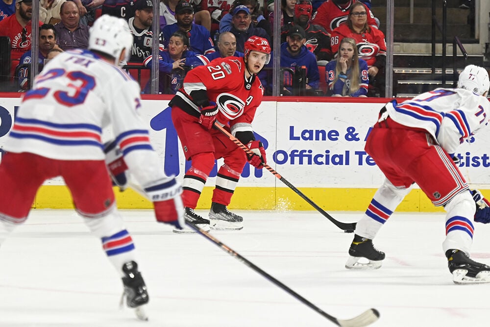 NHL Playoffs  Hurricanes clinch series with 2-1 overtime win at