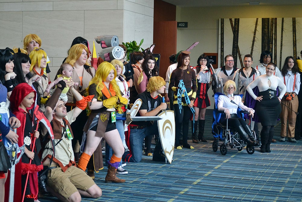 Raleigh, NC, USA - May 23, 2014: Animazement 2014 Anime Convention Attendee  Cosplayers At The Raleigh Convention Center On May 23, 2014, In Raleigh, North  Carolina Stock Photo, Picture and Royalty Free Image. Image 35584005.