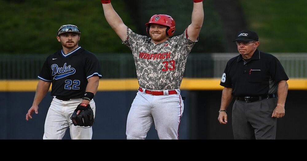 NC State Wolfpack NCAA Authentic On-Field Team Issued Baseball Red Jersey