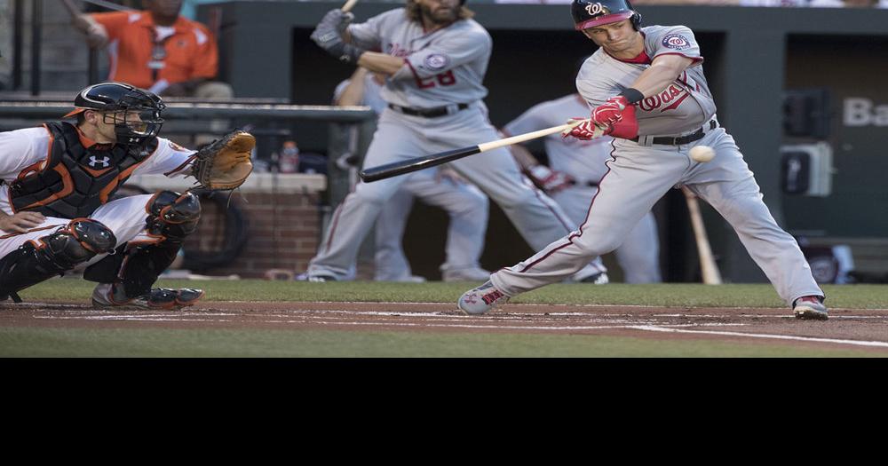 Washington Nationals' Trea Turner ties MLB record; hits for the