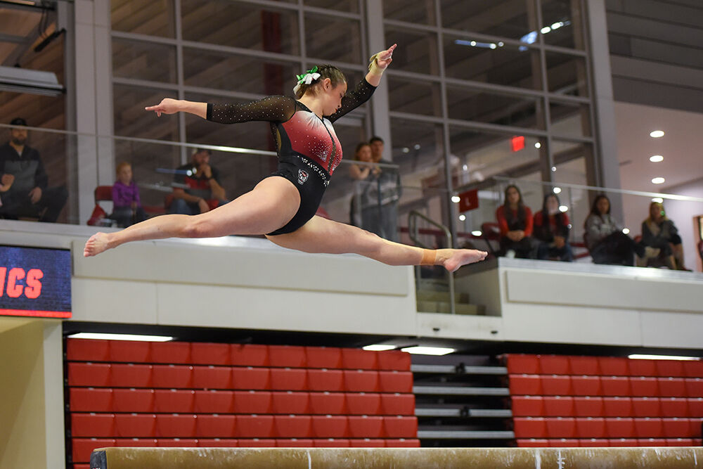 Lawrence's Lane Jarred already has gymnastic move named after her, will  compete at N.C. State next year 