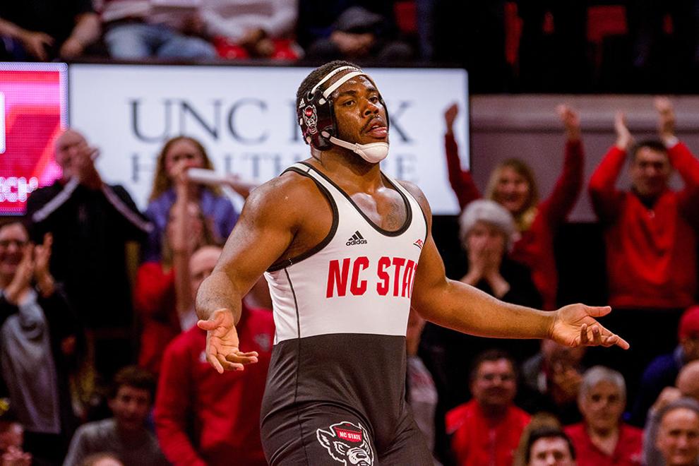 Trumble gets upset win as No. 4 NC State wrestling trounces No. 12 Pitt