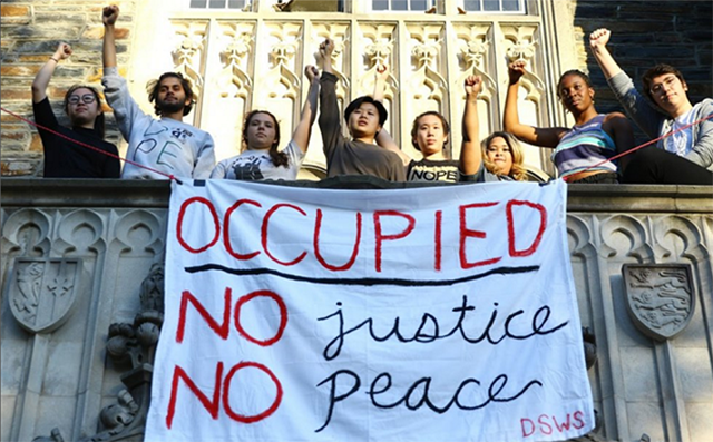 Occupy Duke students fight for workers rights News