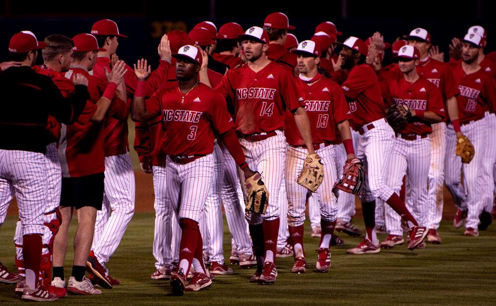 NC State baseball cruises through midweek matchup with Mountaineers