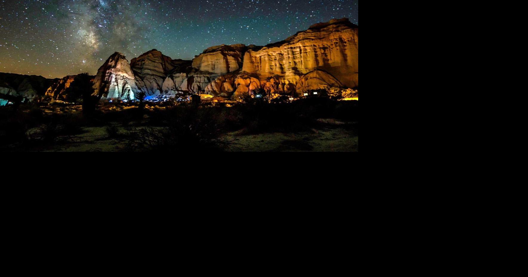 Pen in Hand: 'Majesty of the Night Sky' at Red Rock Canyon | Lifestyle ...