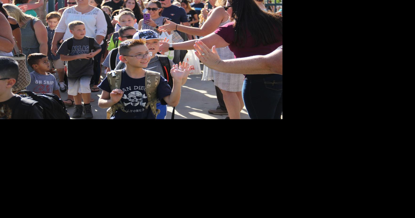 'It’s new adventures and time to grow': first day of school a welcoming ...