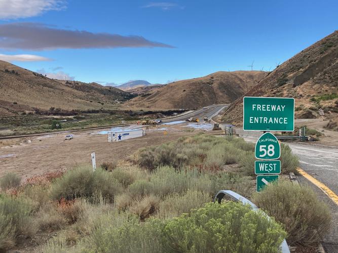 More than 4.5 inches of rain falls in Tehachapi; Caltrans working to
