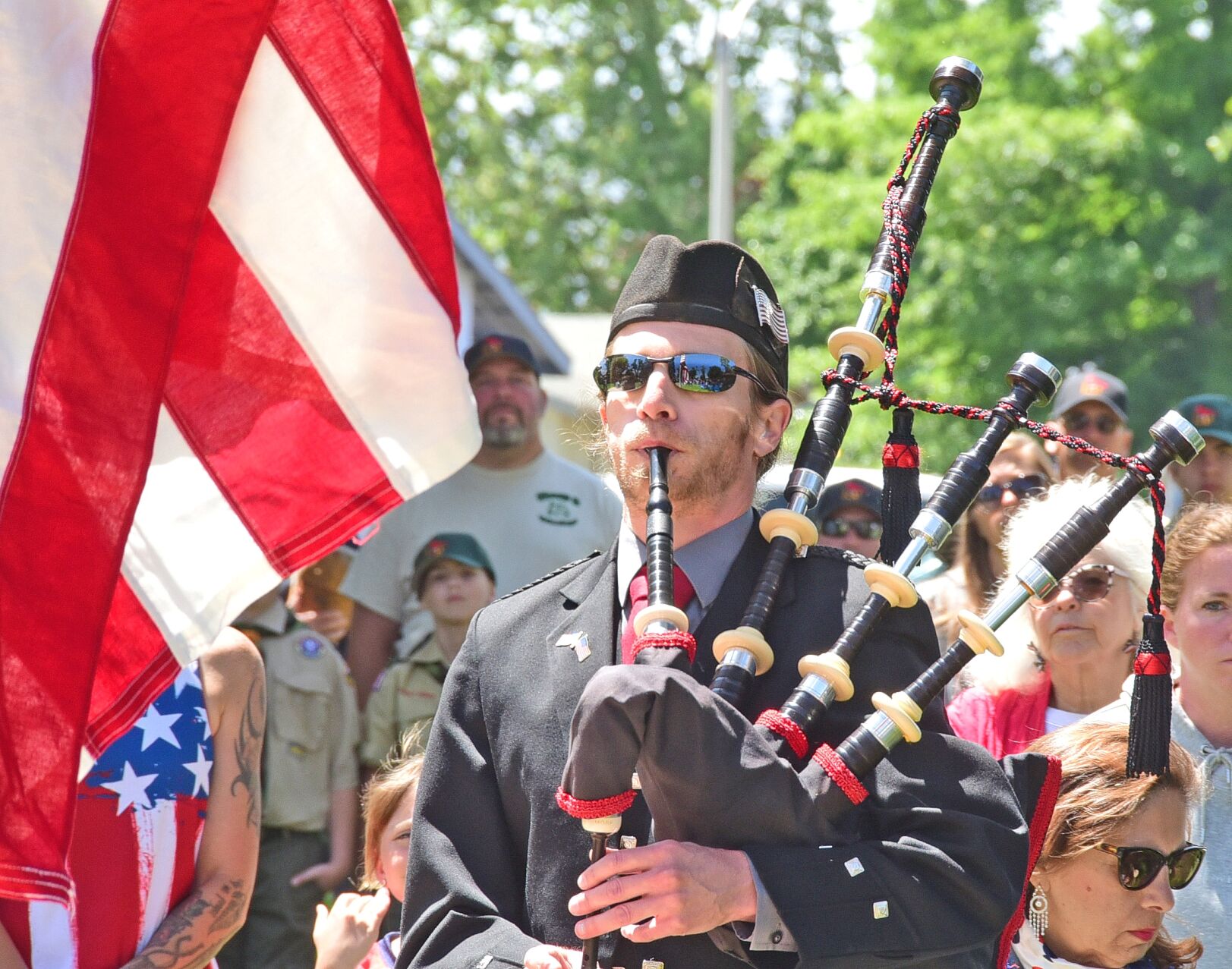 Memorial day store bagpipes