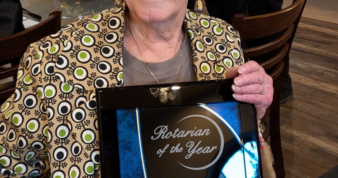 Rhonda Brady awarded Rotarian of the Year