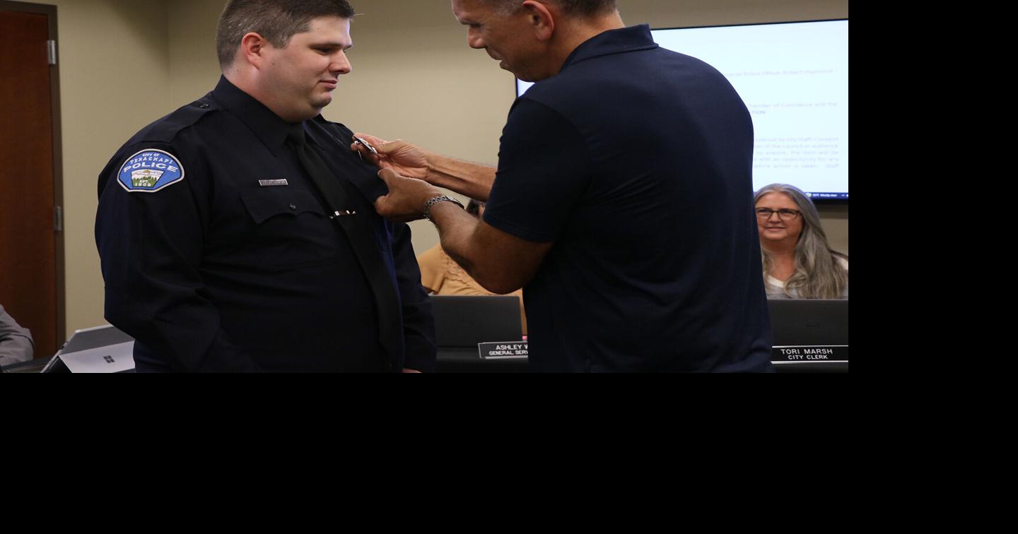 City welcomes 2 new officers to police department | News ...