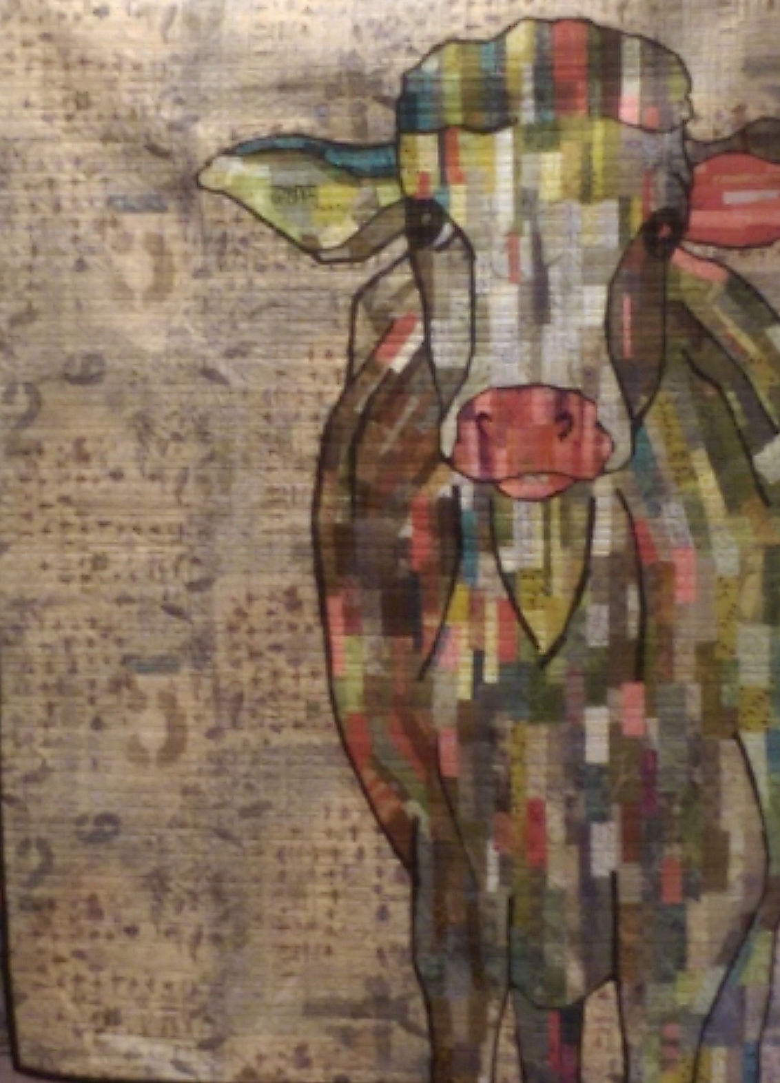 Bits and pieces, stitched with love See a 'Kaleidoscope of Color' at