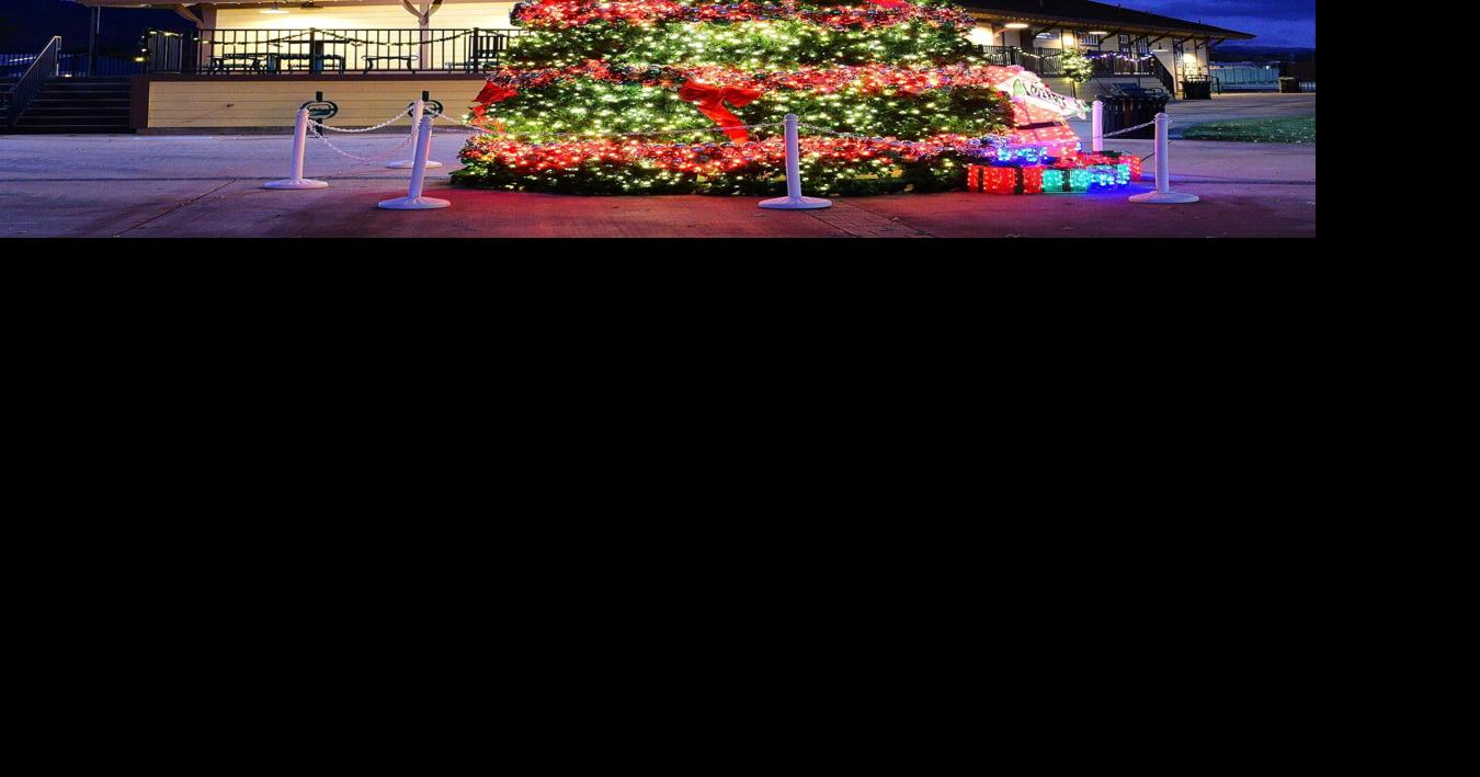 PHOTO GALLERY Oh, Christmas tree! It's up at the Depot, and ready for