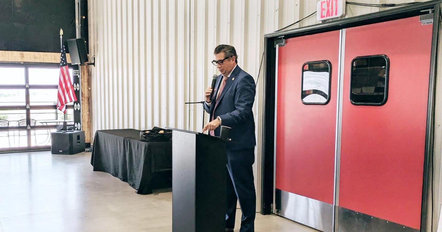 Damian shares information about county programs at chamber luncheon - Vimarsana News