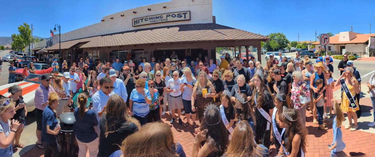 Tehachapi turns out to celebrate reopening of downtown movie theater