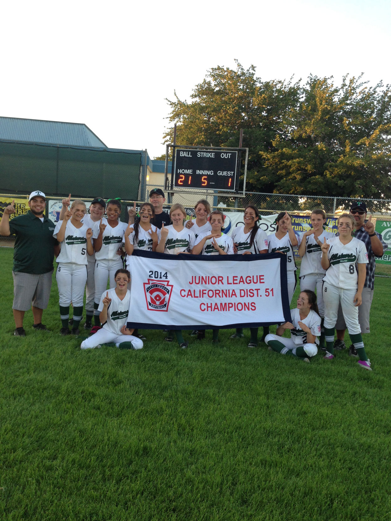 District 51 little outlet league all stars