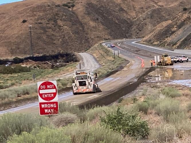 More than 4.5 inches of rain falls in Tehachapi; Caltrans working to