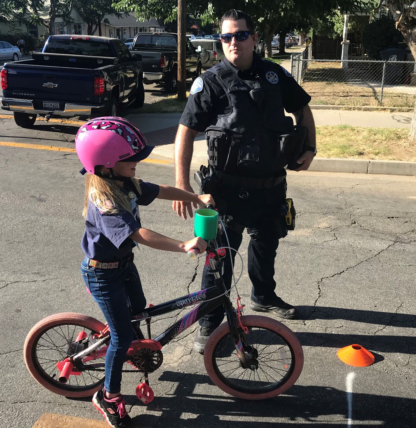 Kids police outlet bicycle