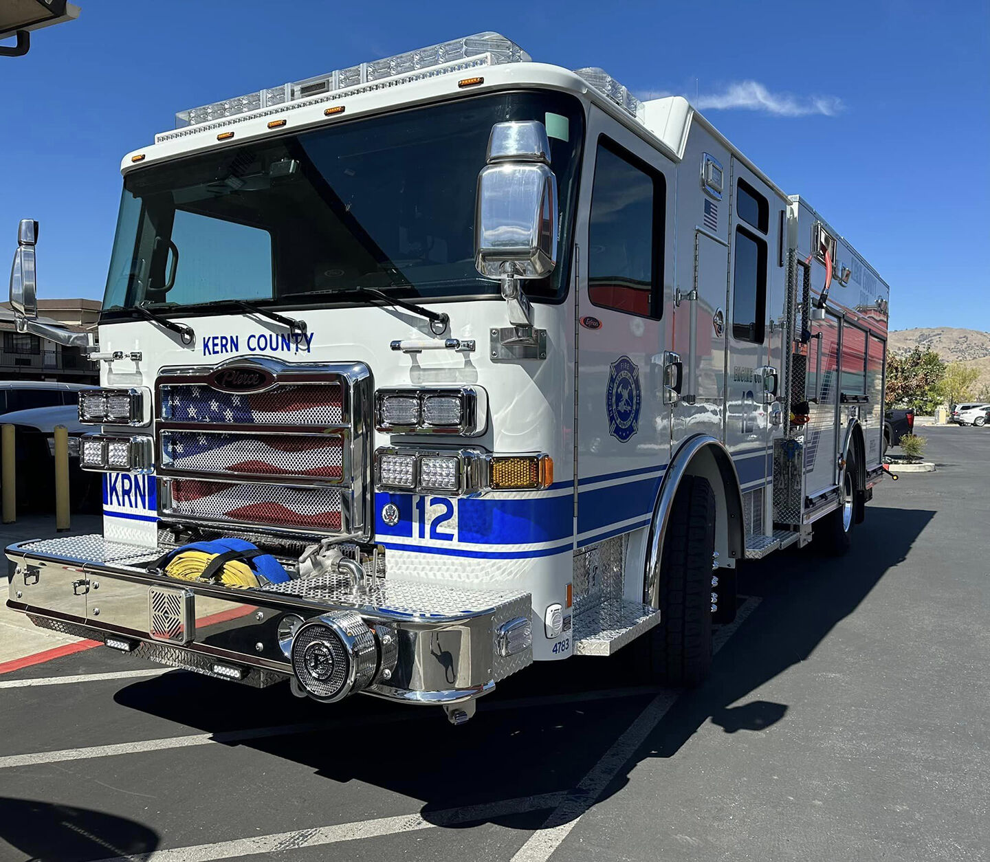 Scrivner, Duncan deliver new $1.2 million fire engine to Station