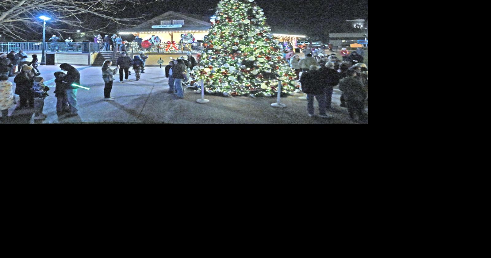 Tehachapi's first Christmas tree and others through the years