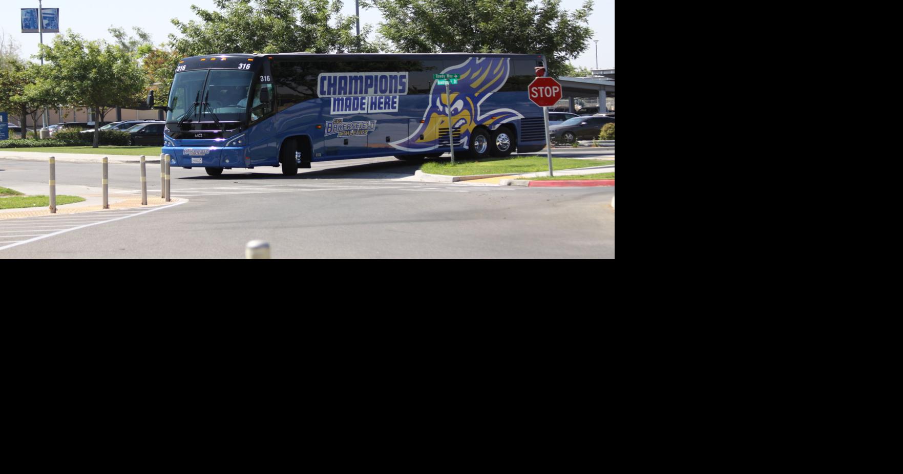 Roadrunner Connection New custom bus announces Roadrunners' arrival