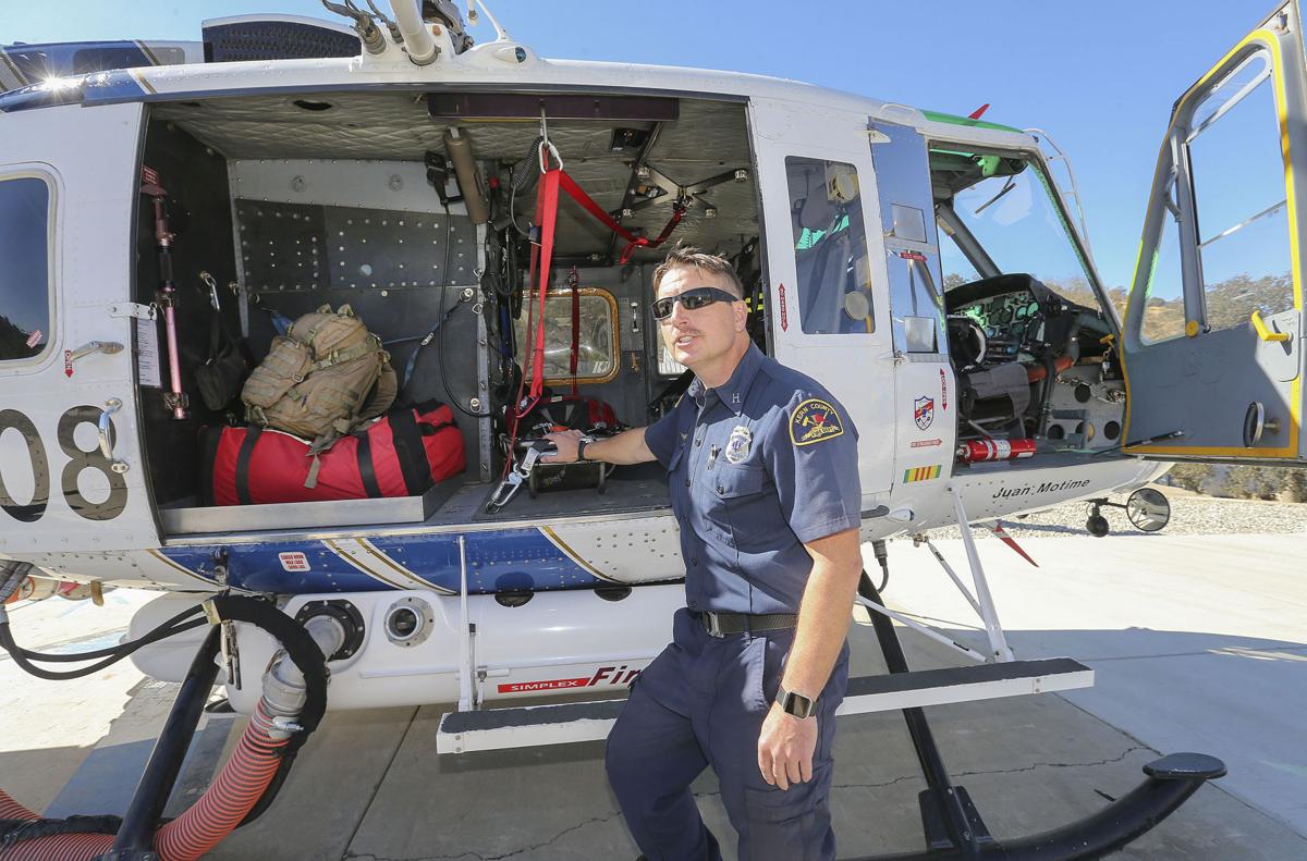 Kern helicopters, outfitted for night flying, in high demand for