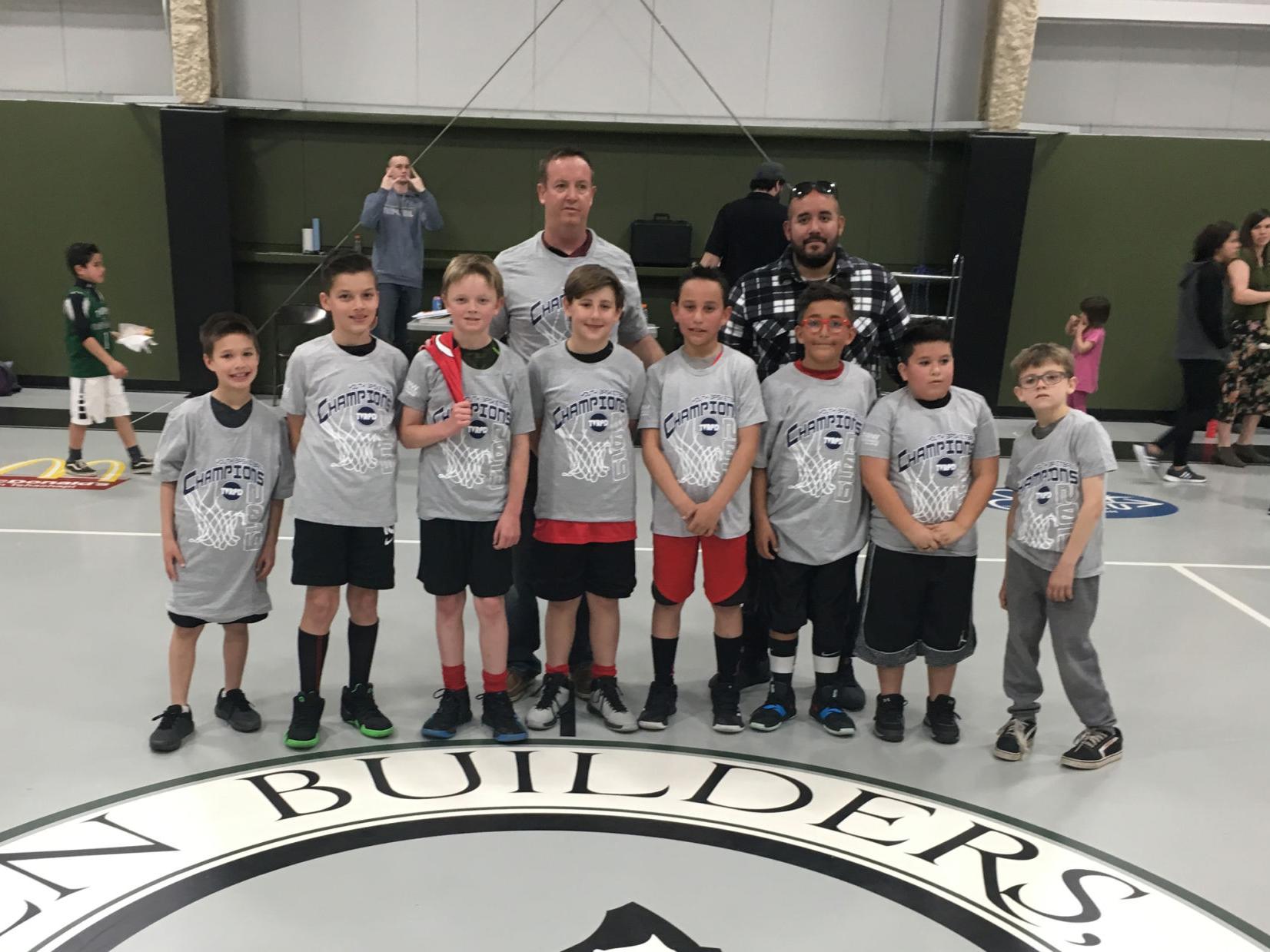 Tvrpd Wraps Up Youth Basketball Season With Division Championships