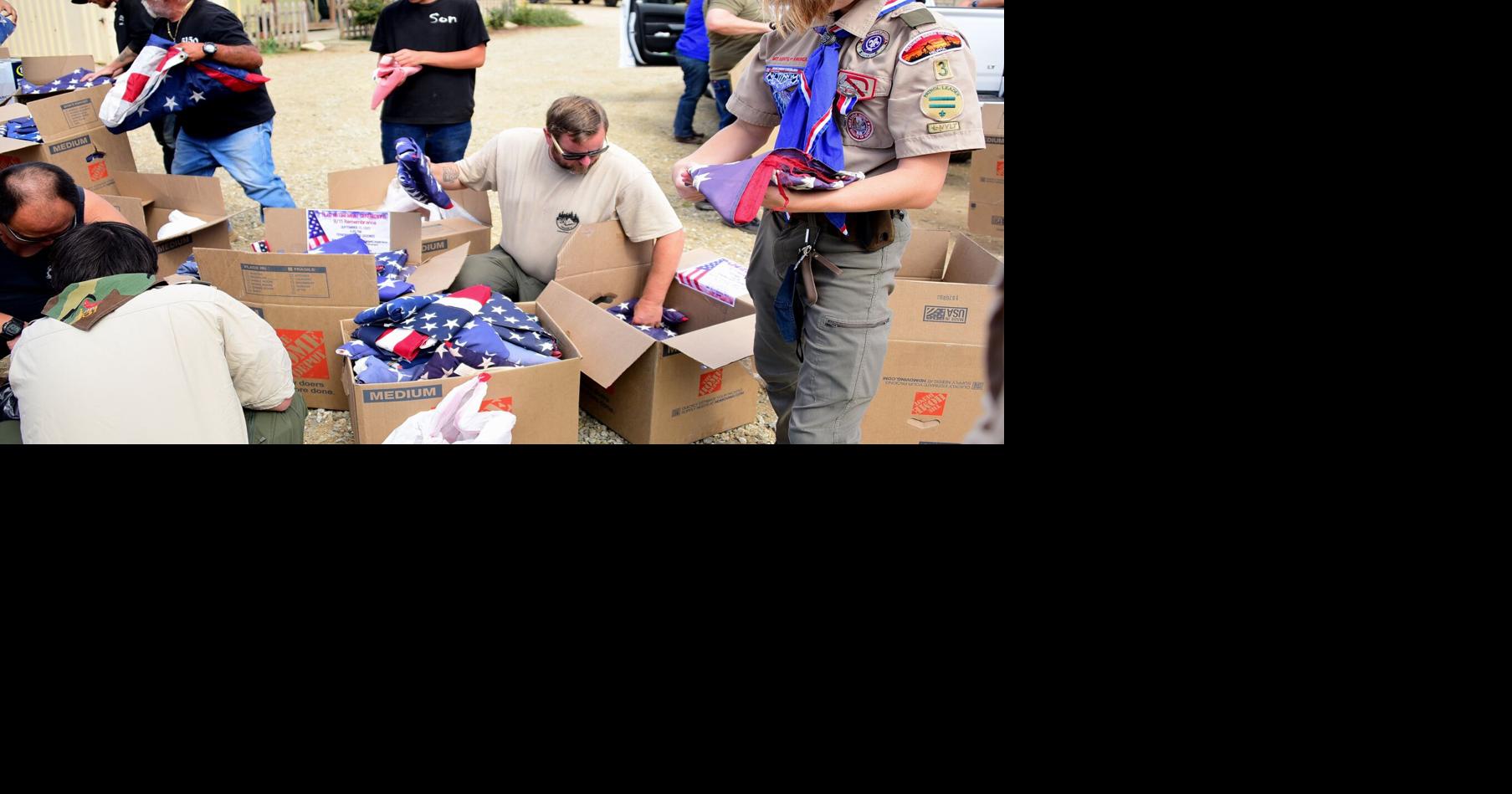 PHOTO GALLERY: Respectfully retiring American flags | Multimedia ...