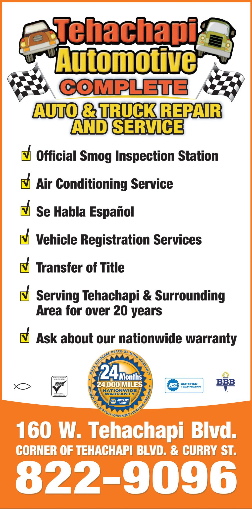 Local Expert Tehachapi Automotive Lifestyle