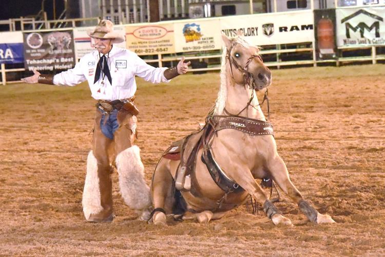 Tehachapi Rodeo Trick Riding PHOTO GALLERY: Tehachapi Mountain Rodeo Association hosts two nights of ...