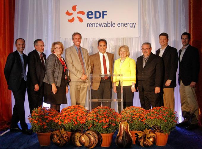 Dignitaries help dedicate world's eighth largest solar field near ...
