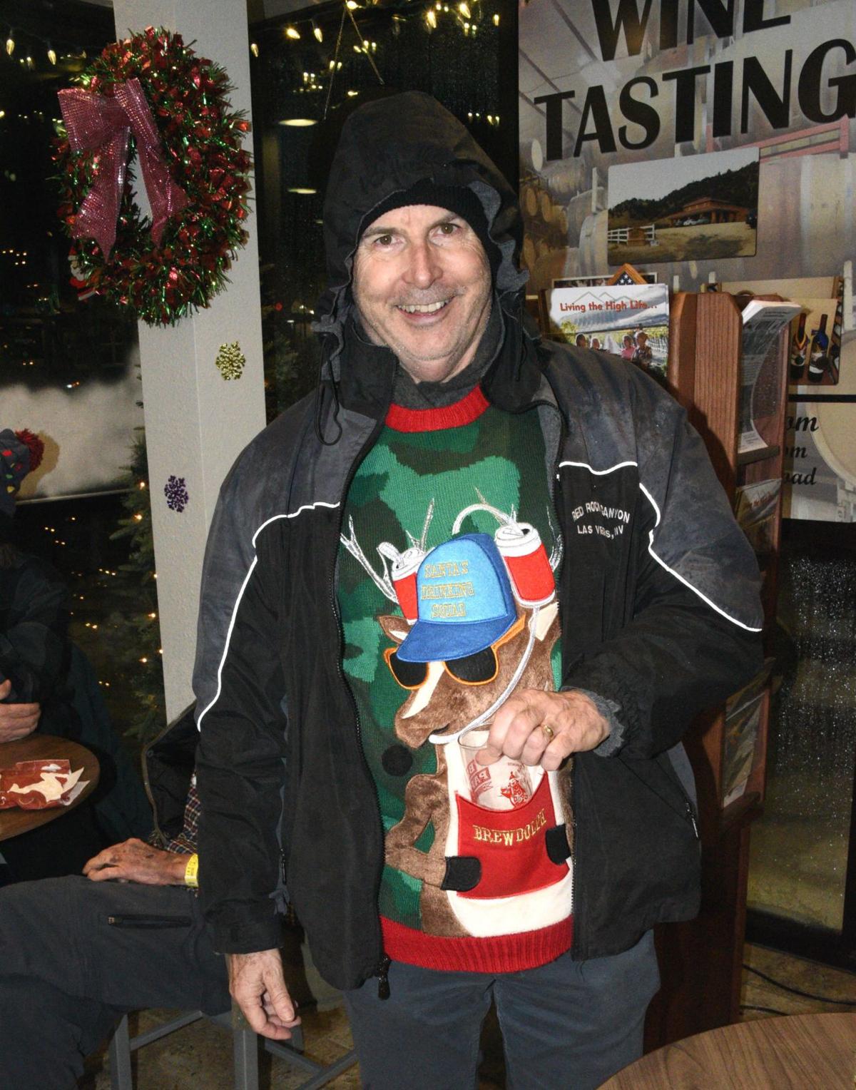 PHOTO GALLERY Snow, cold don't stop Ugly Sweater Wine Walk News