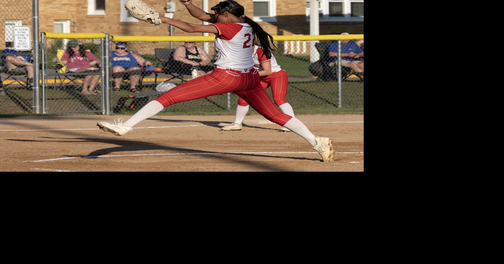 Prep softball: Bellevue Marquette nearly perfect in playoff opener