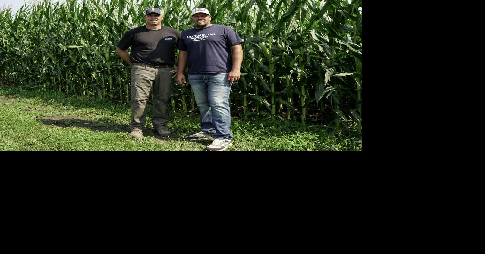 Local brothers craft ‘picture perfect’ Field of Dreams corn