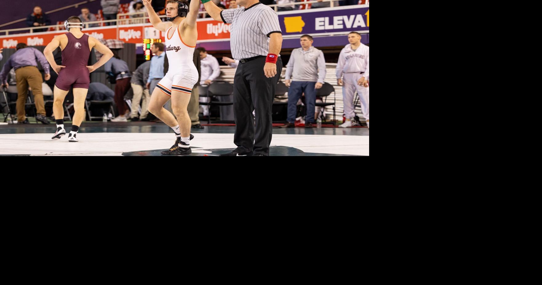 College wrestling Pins caps decorated career with 3rdplace finish
