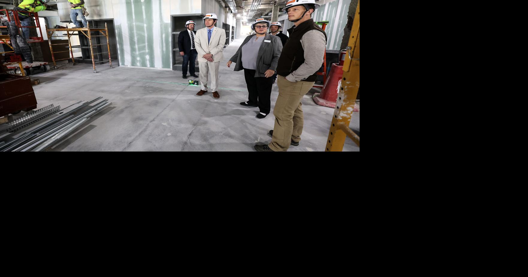 UD shows off progress on planned medical school, hosts gubernatorial candidate