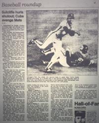 MLB: A look back at Mets-Cubs in 1984 – Saratogian