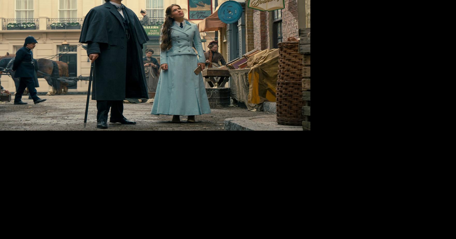 Movie review: Millie Bobby Brown returns as Sherlock's sister in 'Enola Holmes 3'