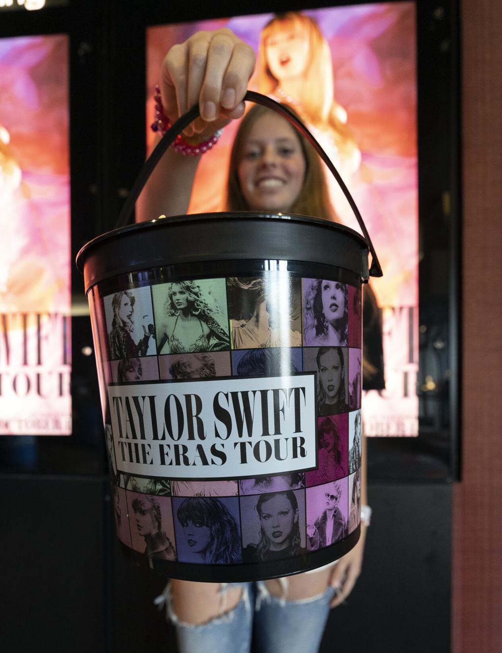 Don't miss out on your chance to own Taylor Swift: The Eras Tour  collectible buckets and drink cups from @cranfordtheater! The collectibles…