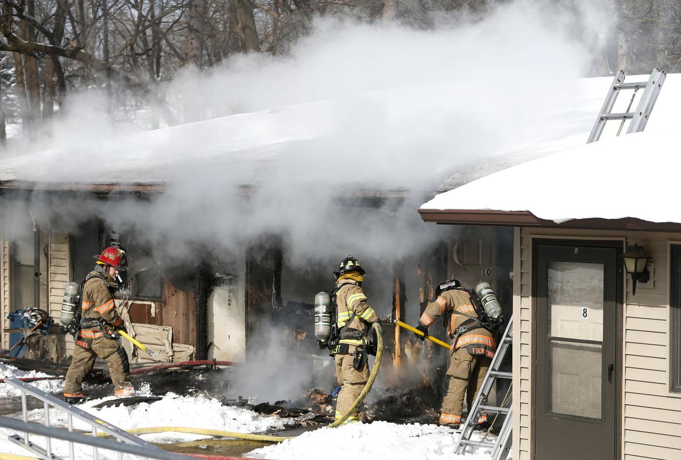Chief Dubuque fire intentionally set, 3 apartments destroyed Tri